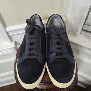 Brunello Cucinelli Leather Suede Corduroy Sneaker EUC Size 45  US 12